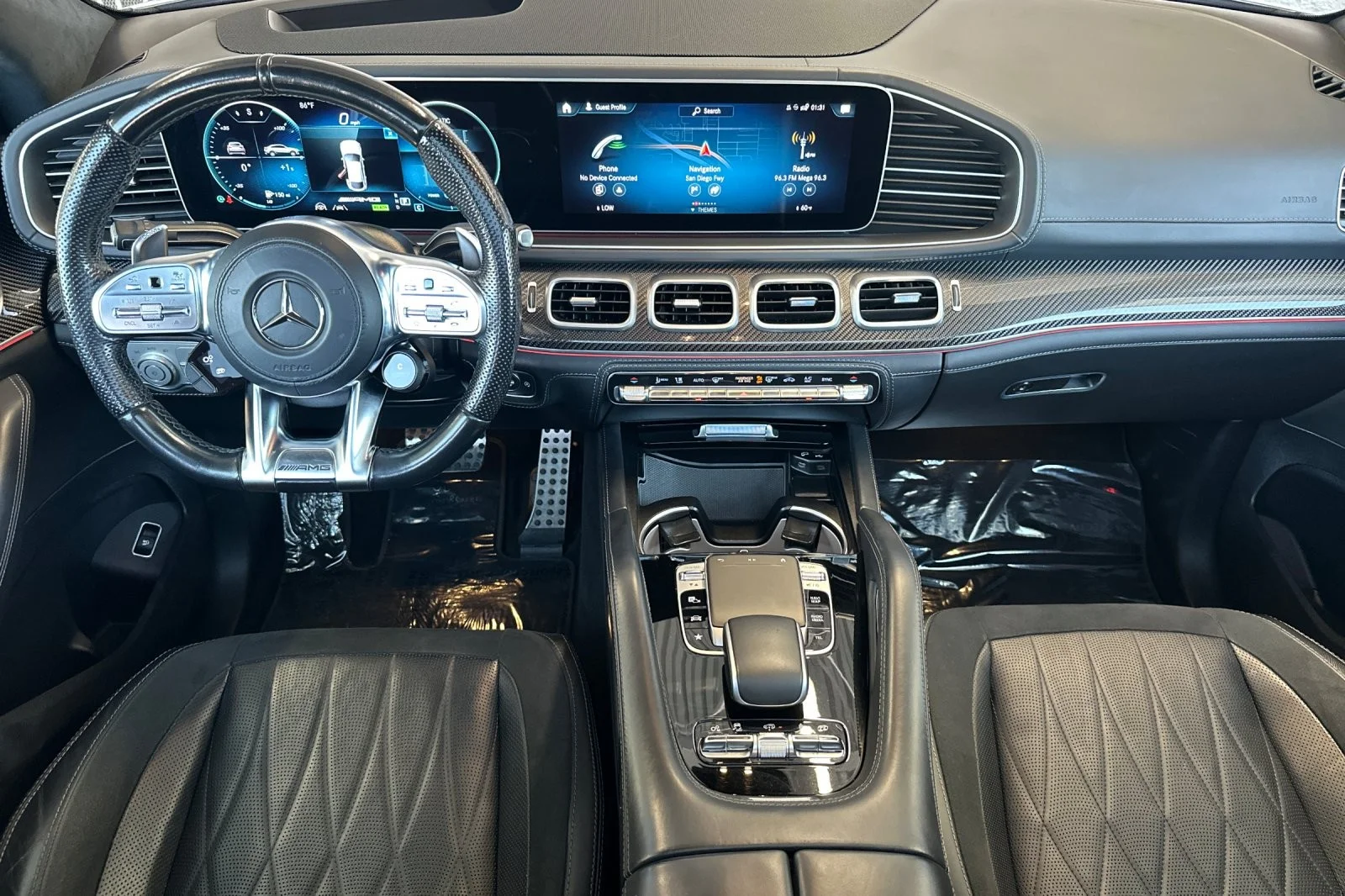 Used 2022 Polar White Mercedes-Benz AMG® GLE 53 image 12
