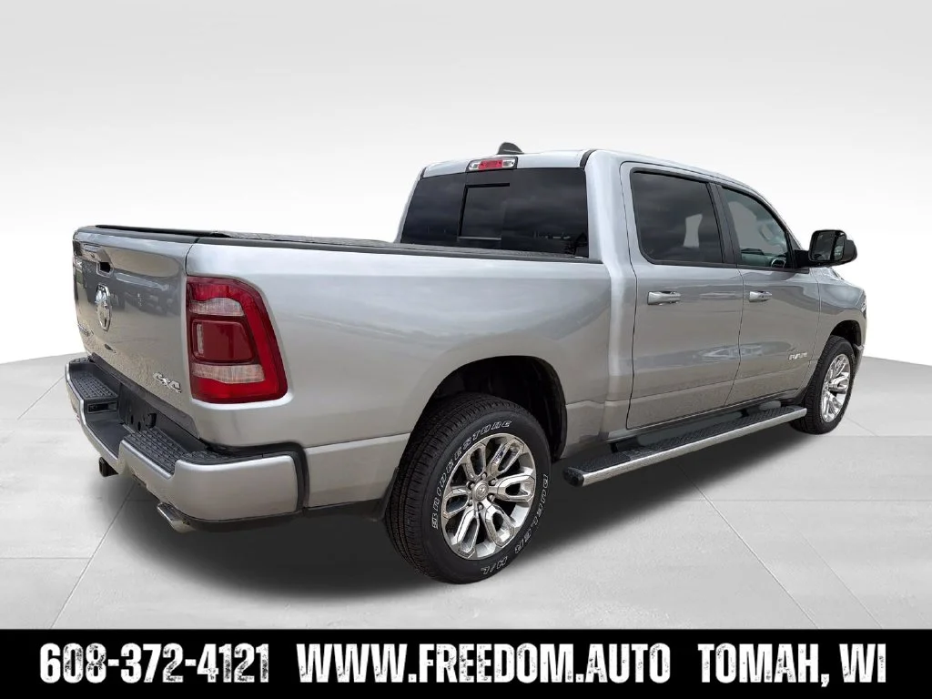 Used 2023 Billet Silver Metallic Clearcoat Ram Laramie image 8