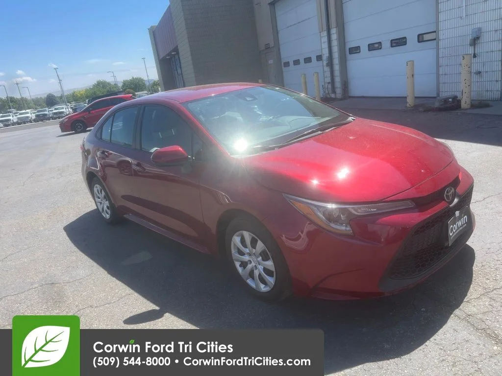 Used 2022 Ruby Flare Pearl Toyota LE image 6