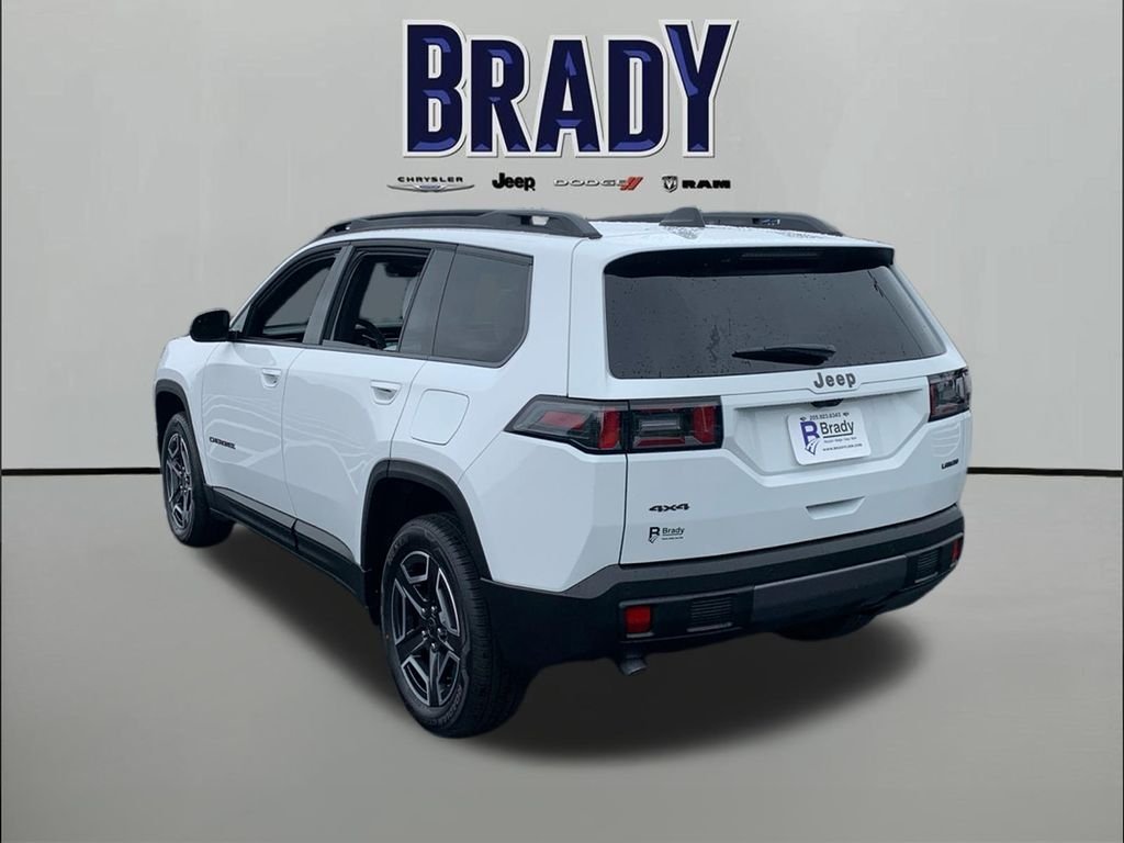 New 2026 Bright White Clear-Coat Exterior Paint Jeep Laredo image 5