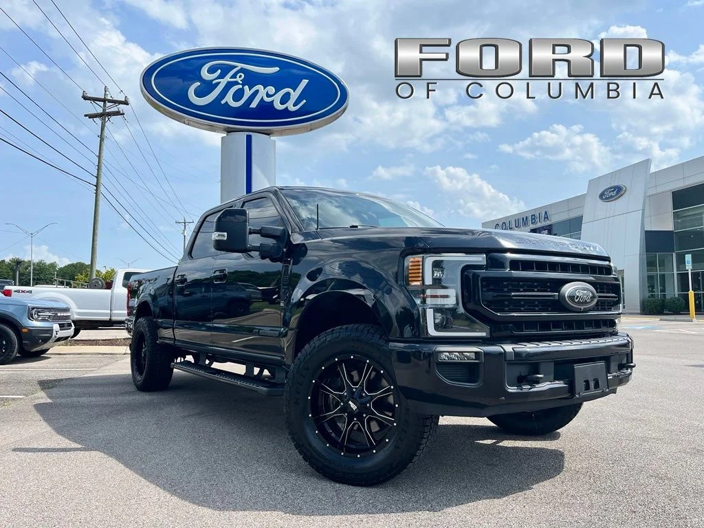 Used 2021 Black Ford Lariat image 1