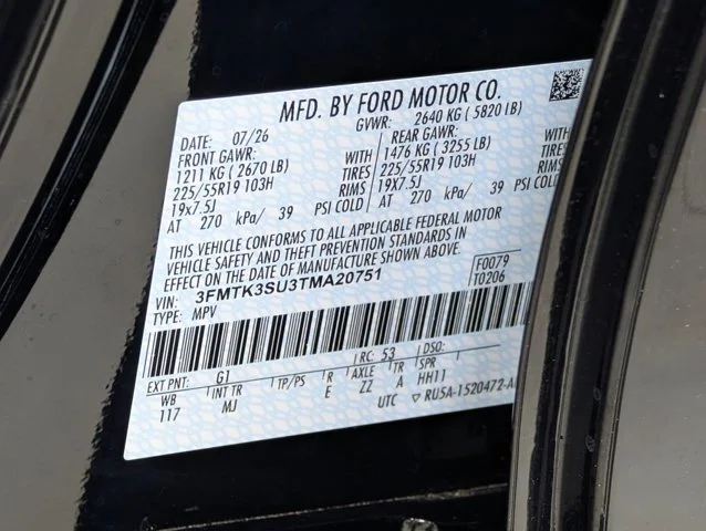New 2026 Shadow Black Ford Premium image 55