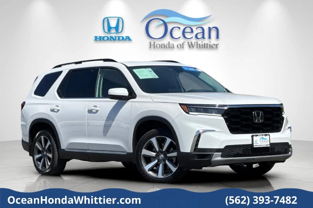 Certified Used 2025 Platinum White Pearl Honda Touring image 1