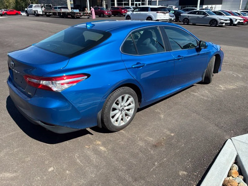 Used 2019 Blue Toyota LE image 3