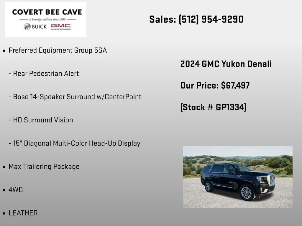 Used 2024 Black GMC Denali image 24