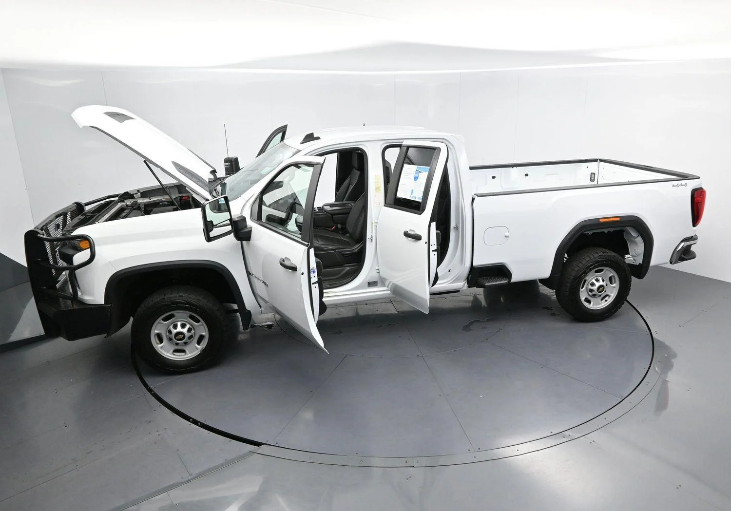 Used 2021 SUMMIT WHITE Chevrolet Work Truck image 37