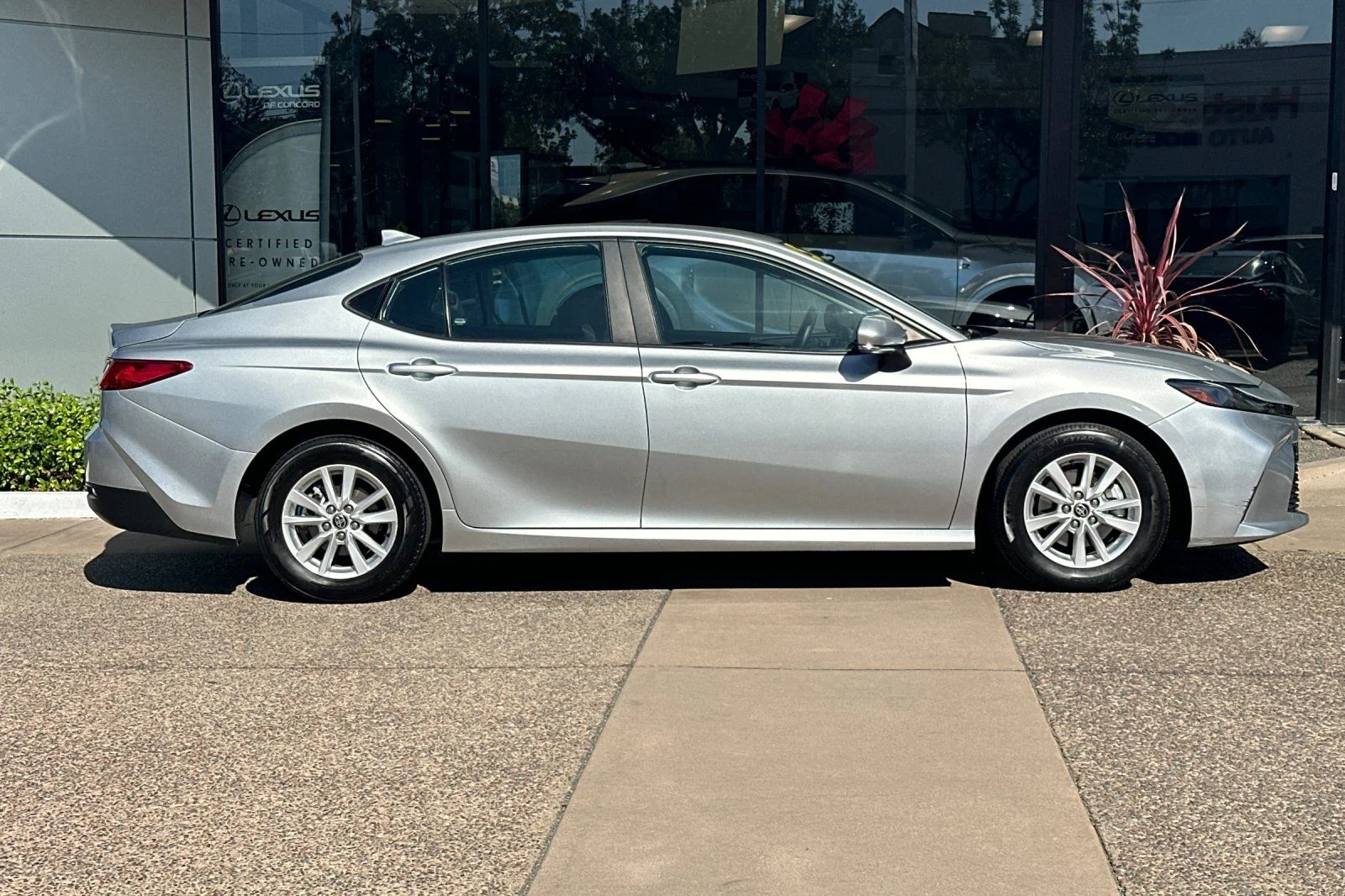Used 2025 Celestial Silver Metallic Toyota LE image 3