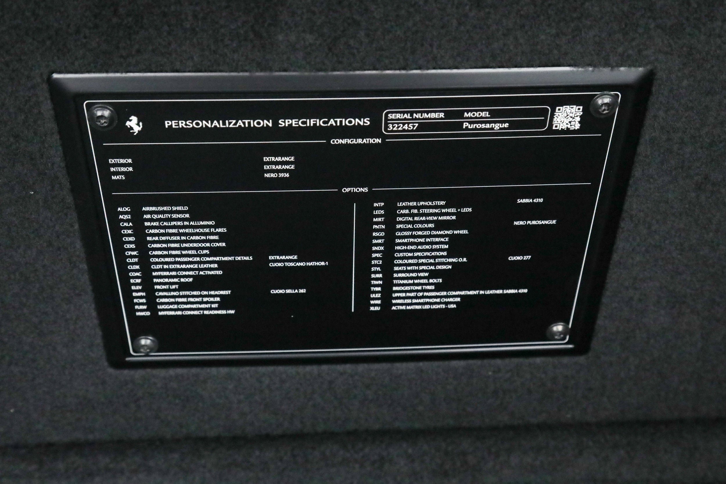 Certified Used 2025 Nero Purosangue Ferrari  image 41