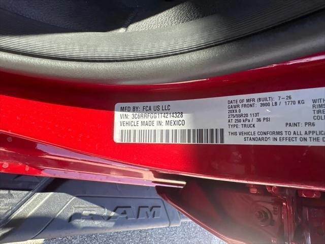 New 2026 Molten Red Pearl-Coat Exterior Paint RAM Express image 32