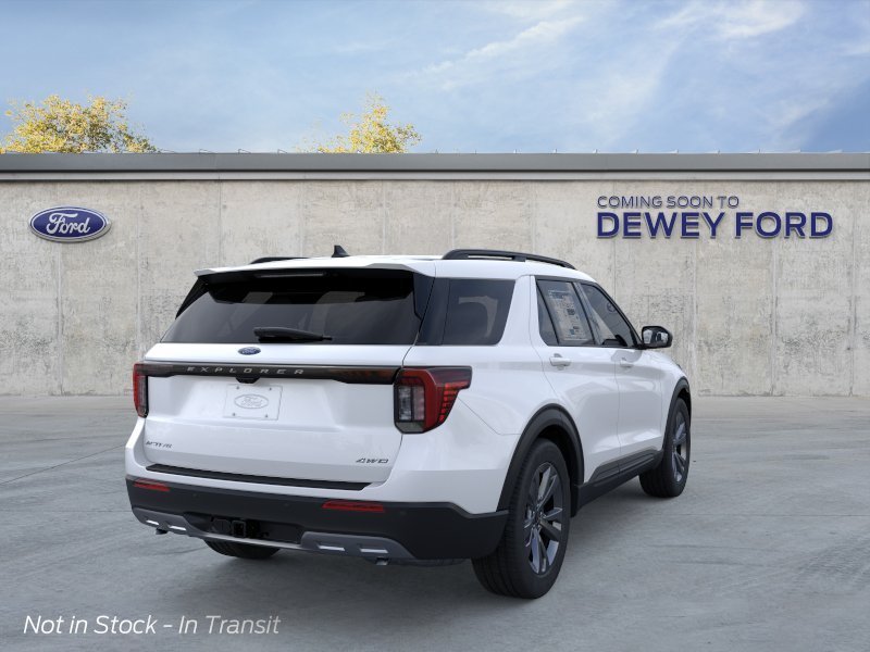 New 2026 Star White Metallic Tri-Coat Ford Active image 8