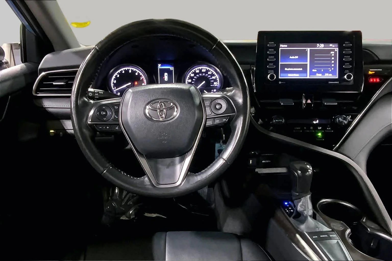 Used 2024 Cavalry Blue Toyota SE image 6