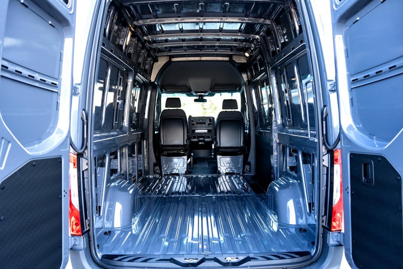New 2025 Graphite Gray Mercedes-Benz Cargo 144 WB image 36