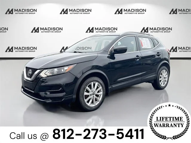 Used 2020 Black Nissan SV image 1