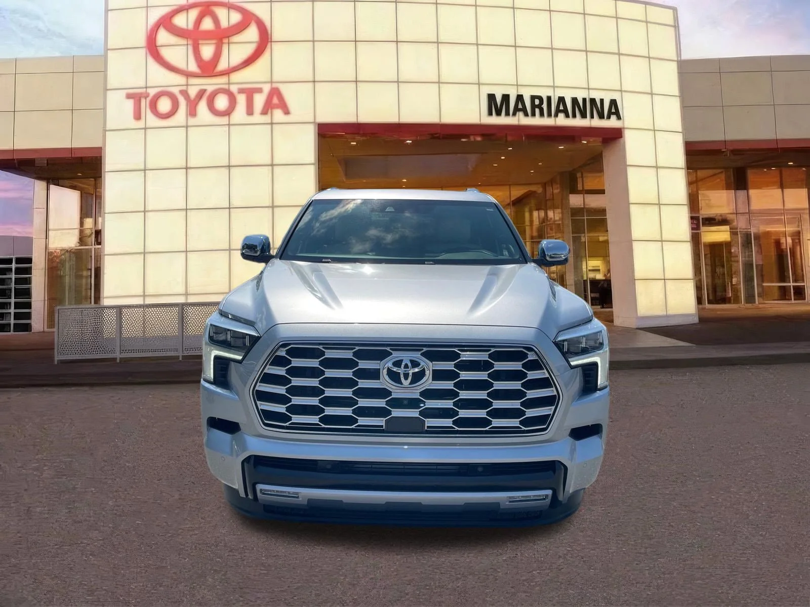 Used 2025 Celestial Silver Metallic Toyota Capstone image 2