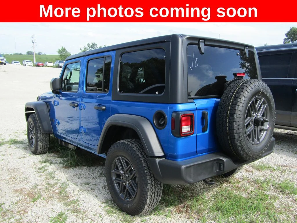 New 2026 hydro blue pearlcoat Jeep Sport RHD image 3