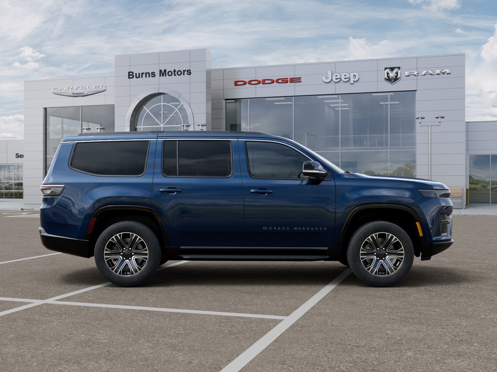 New 2026 Fathom Blue Pearl-Coat Exterior Paint Jeep 4x2 image 21