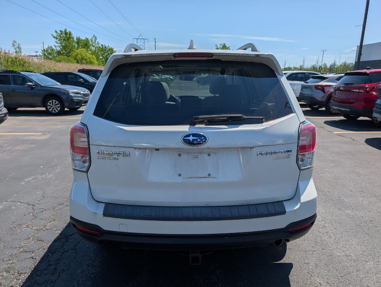 Used 2017 Crystal White Pearl Subaru Premium image 6