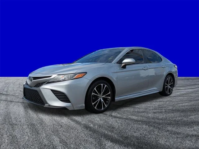 Certified Used 2020 Celestial Silver Metallic Toyota SE image 8