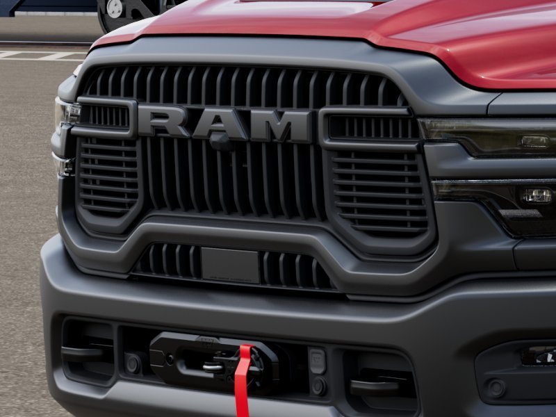 New 2026 Molten Red Pearl-Coat Exterior Paint RAM POWER WAGON image 7