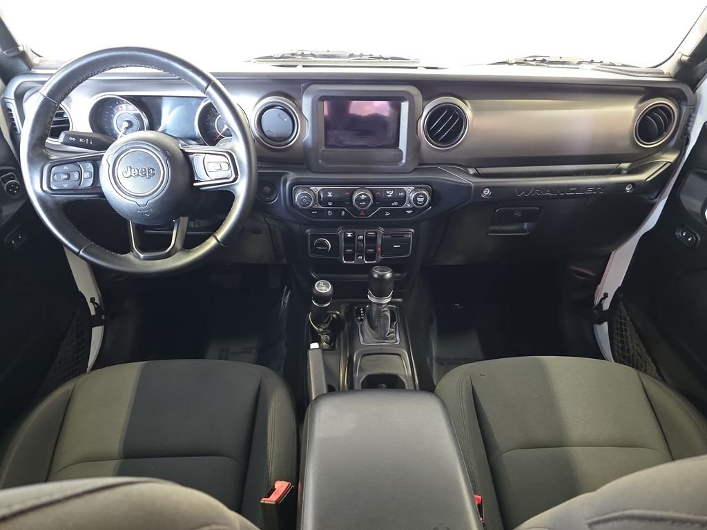 Used 2019 White Jeep Unlimited Sport S image 9