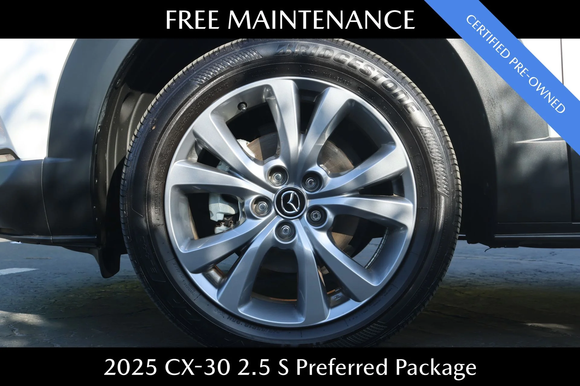 Certified Used 2025 White Mazda 2.5 S Preferred Package image 5