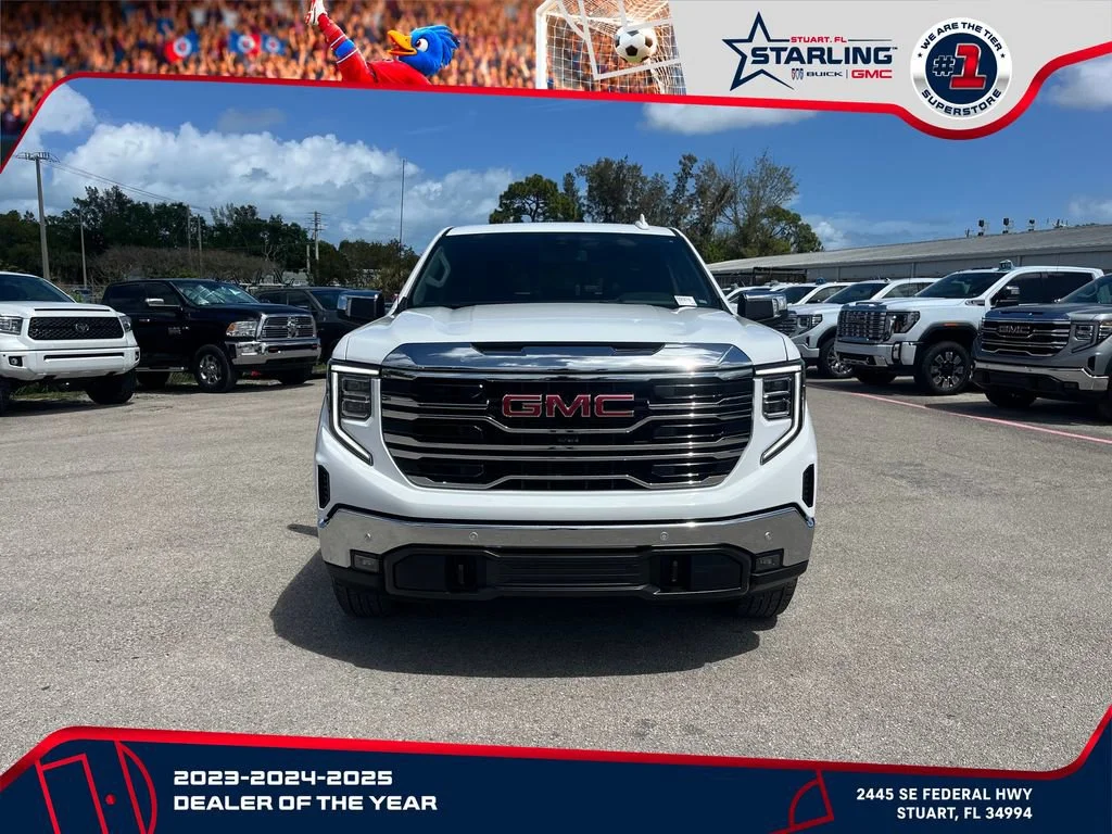 New 2026 Summit White GMC SLT image 3