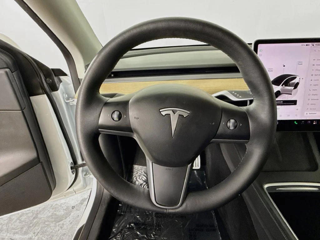 Used 2022 White Tesla Performance image 11