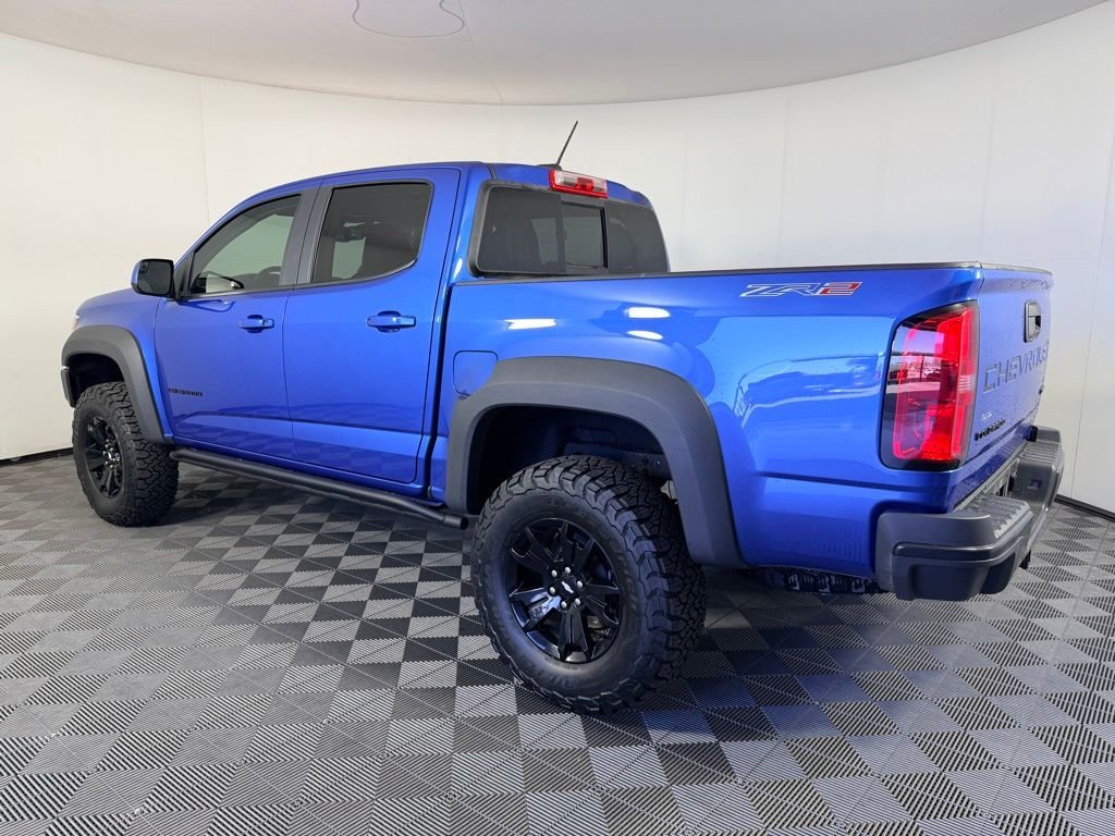 Certified Used 2022 Blue Chevrolet ZR2 image 8