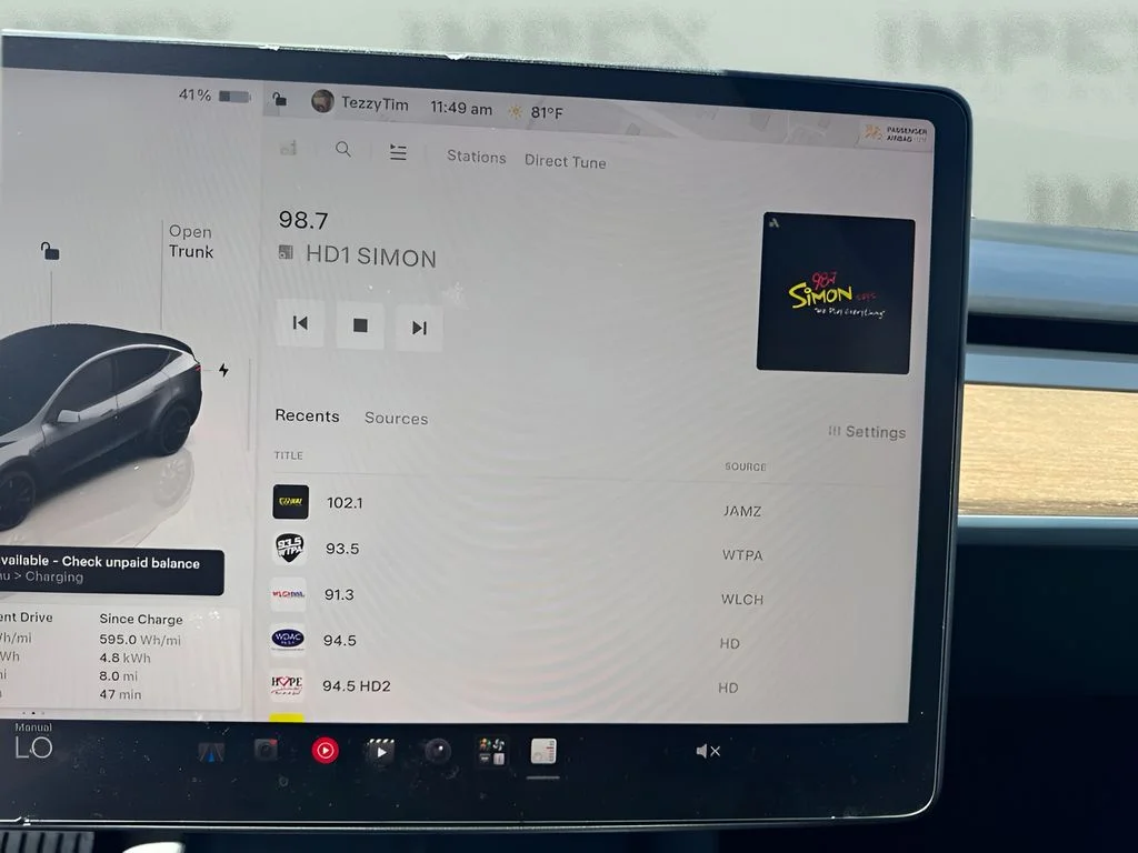 Used 2024 Gray Tesla Performance image 14
