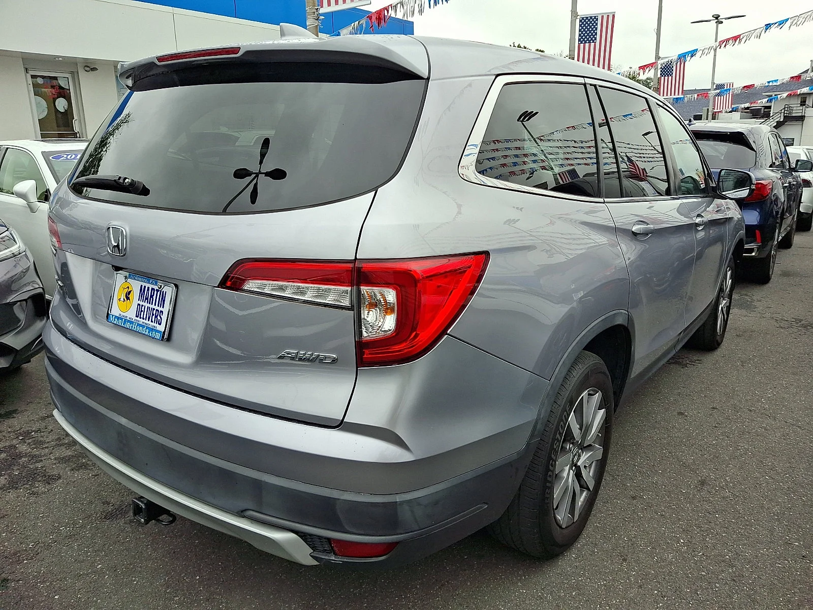 Used 2021 Lunar Silver Metallic Honda EX image 4