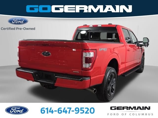 Certified Used 2023 Race Red Ford Lariat image 7