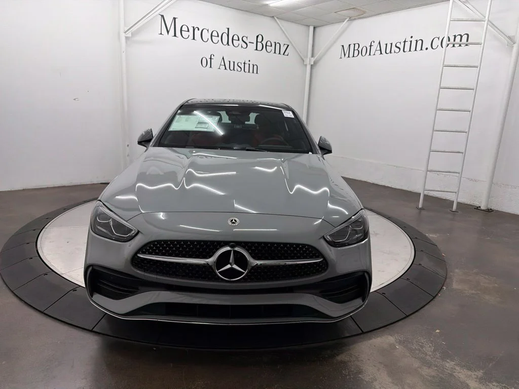 New 2027 White Mercedes-Benz C 300 image 2