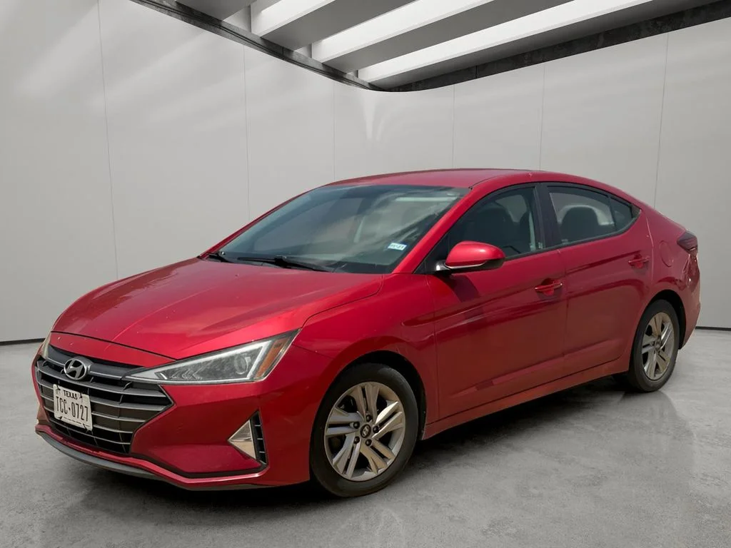 Used 2020 Calypso Red Hyundai SEL image 2