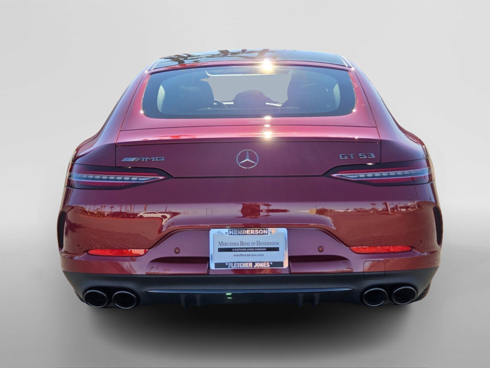 New 2026 MANUFAKTUR Patagonia Red Metallic Mercedes-Benz AMG® GT 53 4-Door Coupe image 4