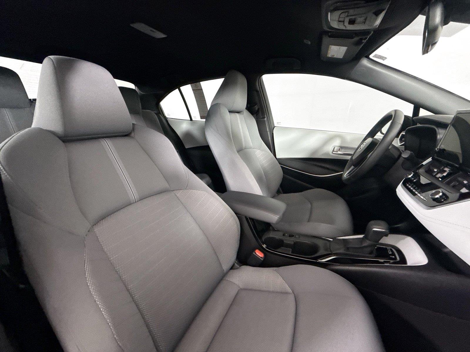 Certified Used 2025 Midnight Black Metallic Toyota SE image 39