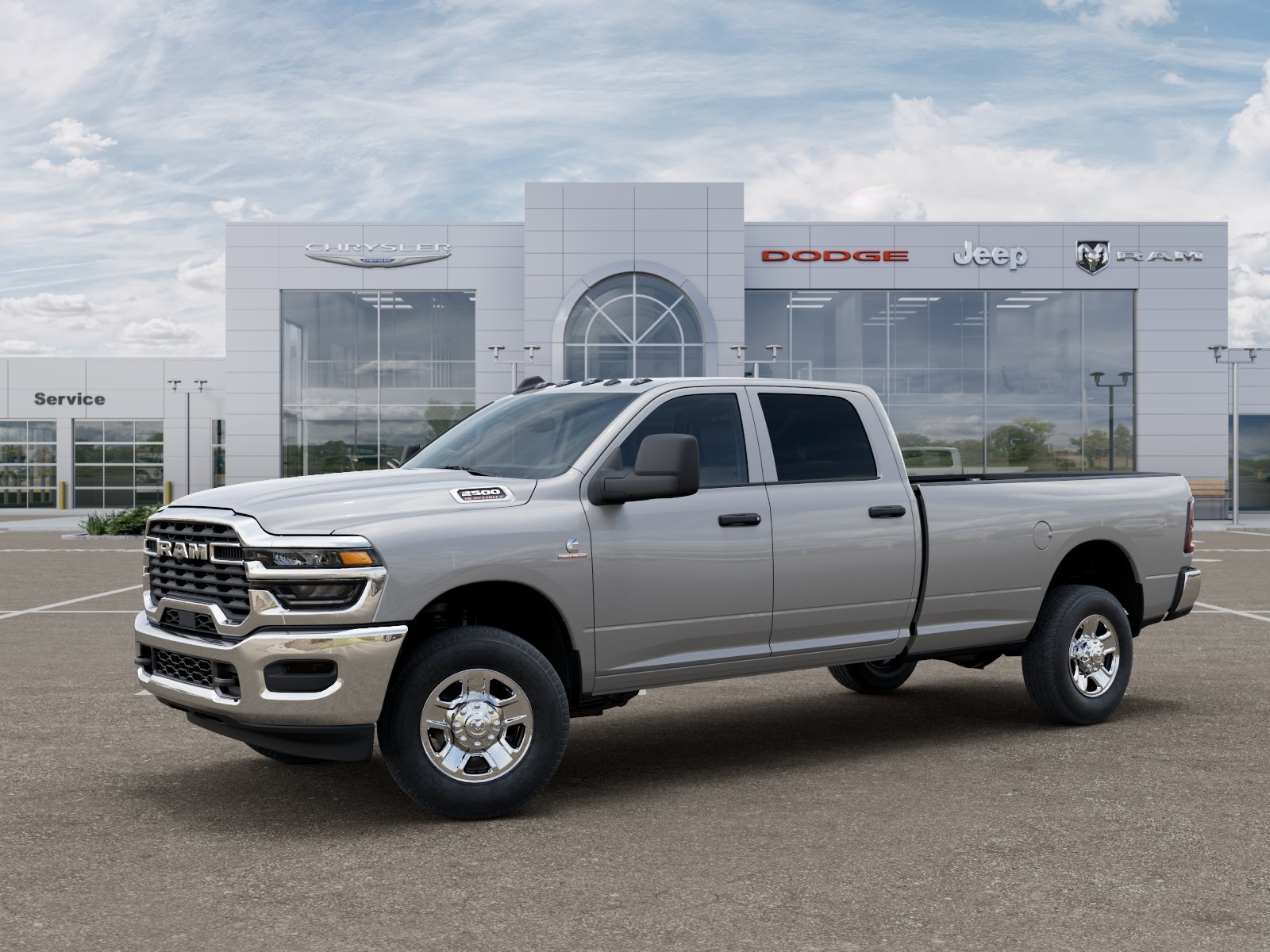 New 2026 Silver-Zynith Exterior Paint RAM Tradesman image 30