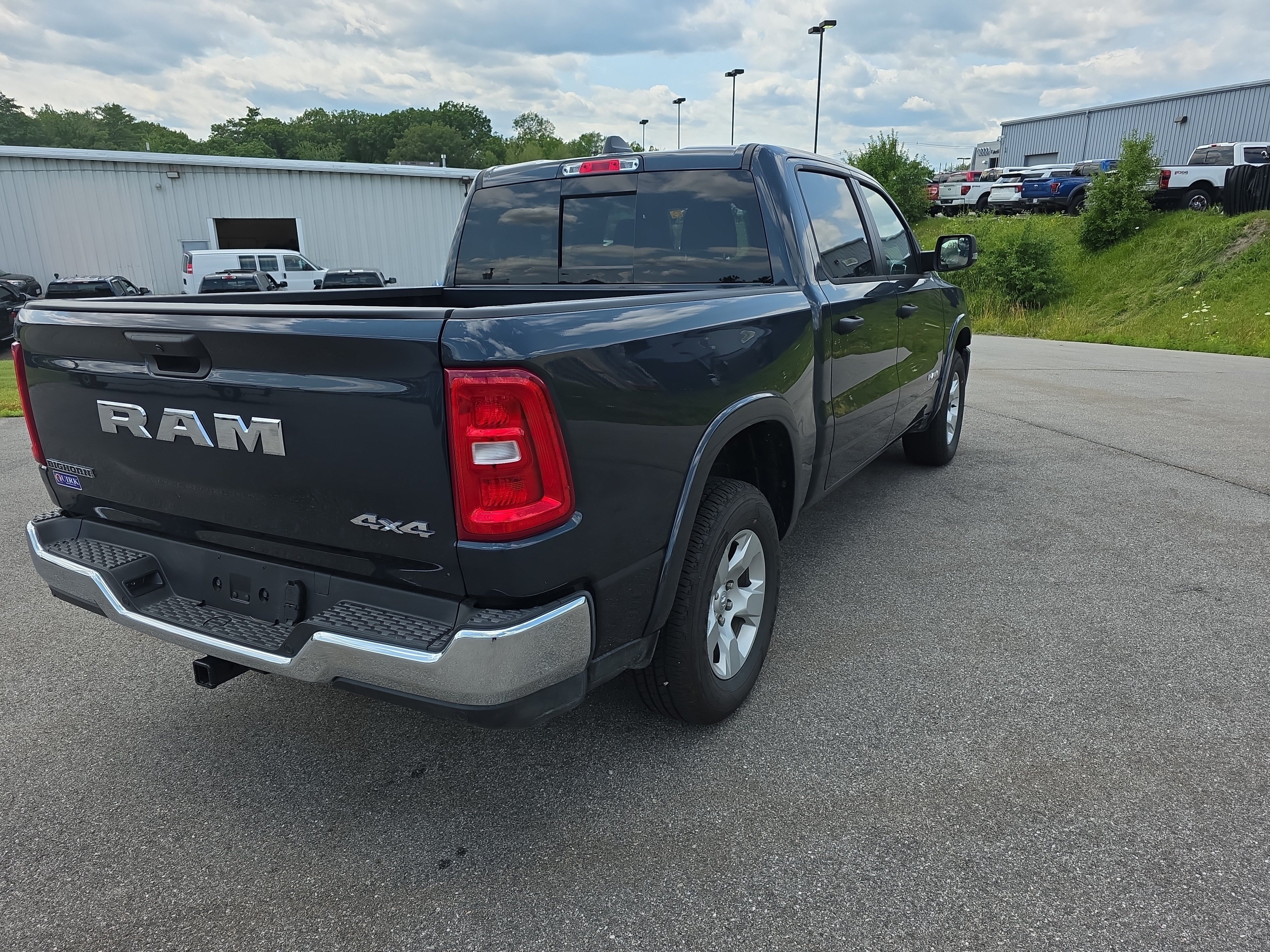 Used 2025 Forged Blue Metallic Ram Big Horn image 5