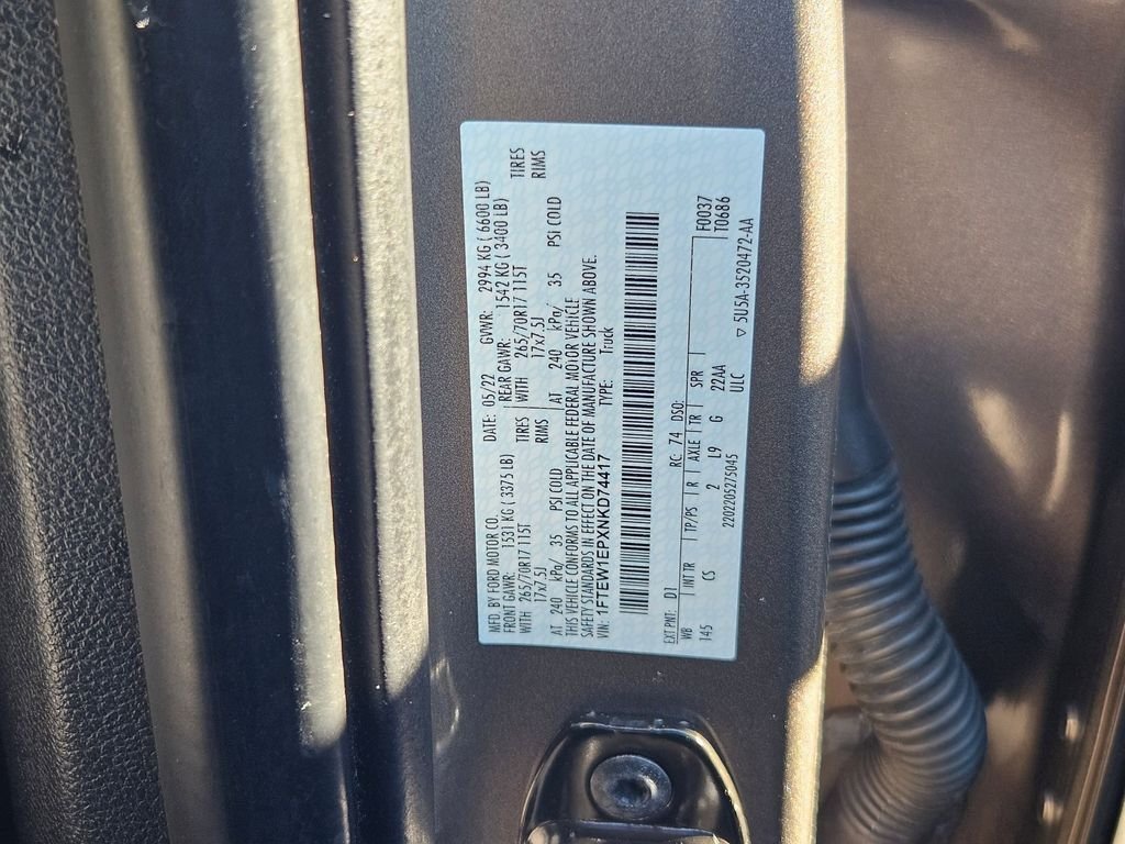 Certified Used 2022 Stone Gray Metallic Ford XL image 33