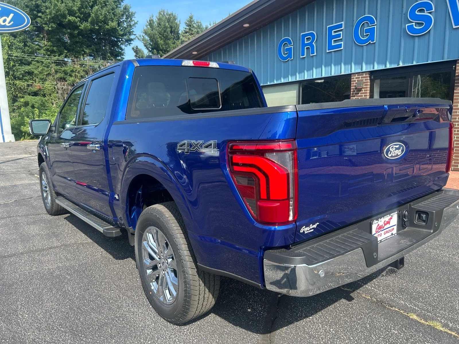 New 2026 Argon Blue Metallic Ford LARIAT image 8
