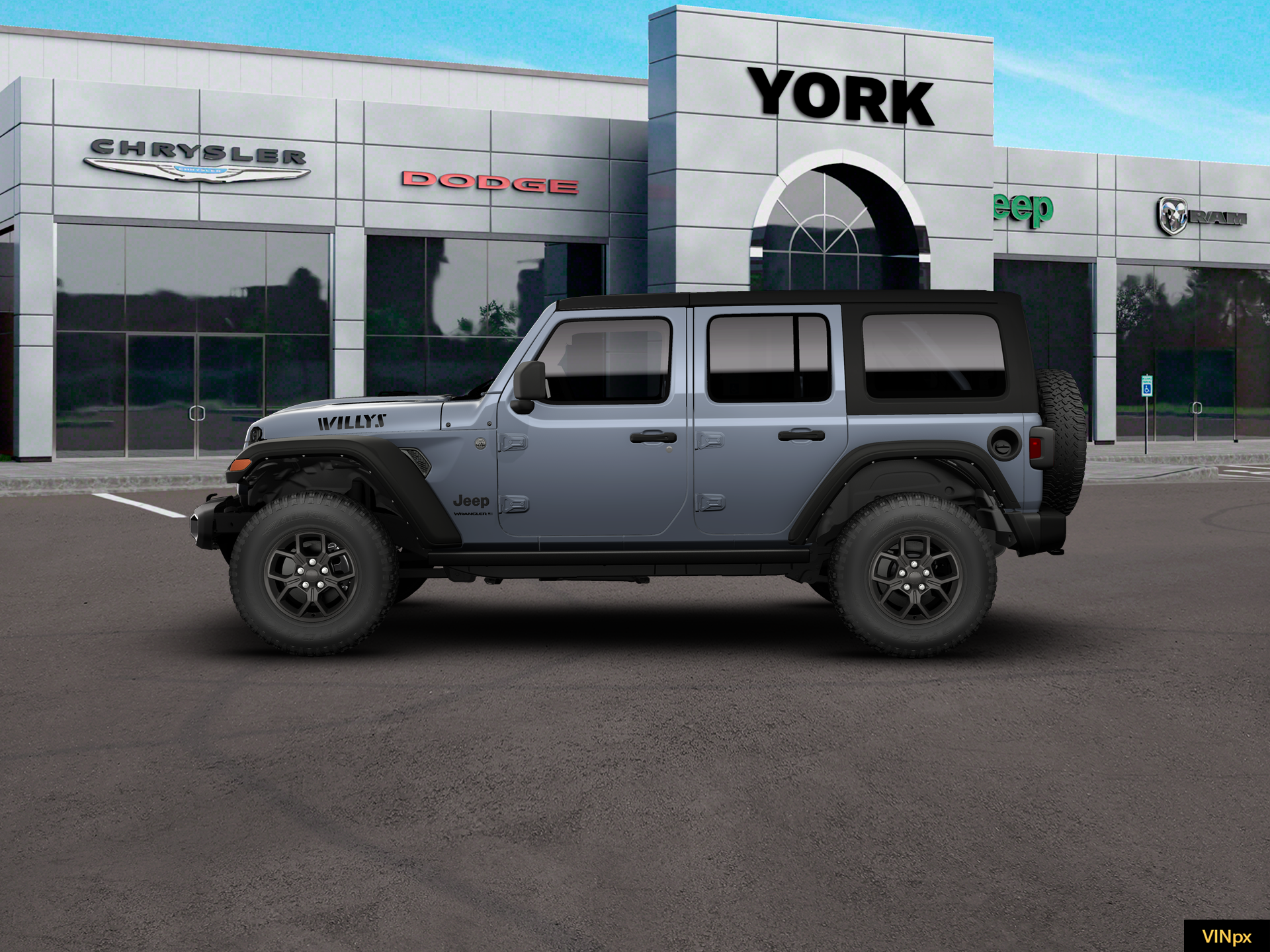New 2026 Anvil Clearcoat Jeep Willys image 3