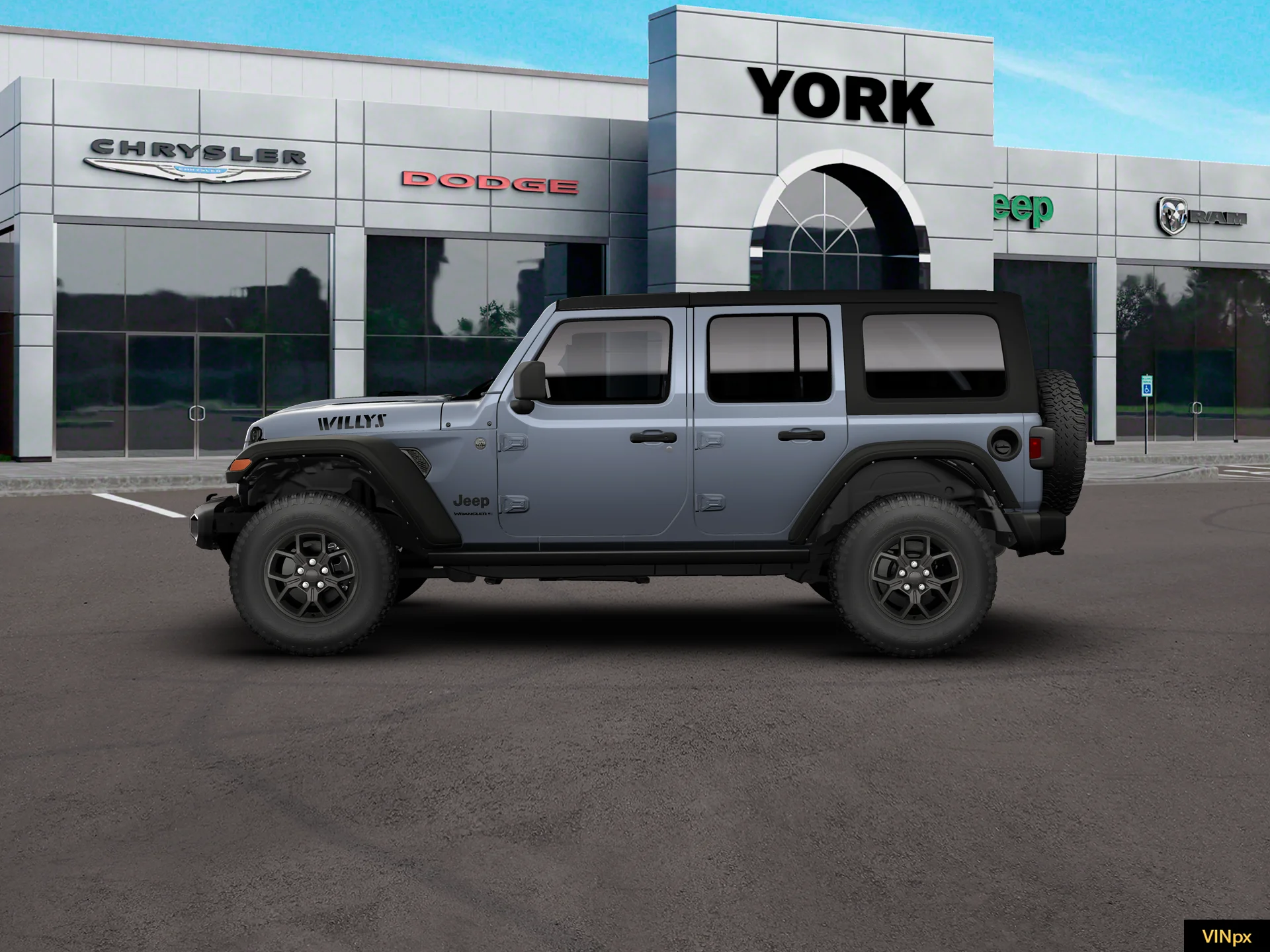 New 2026 Anvil Clearcoat Jeep Willys image 3