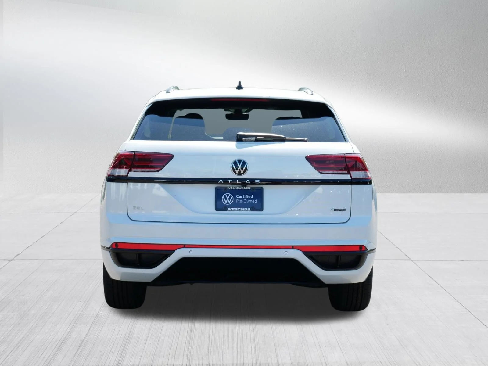 Certified Used 2023 Opal White Pearl Volkswagen 2.0T SEL R-Line Black image 6
