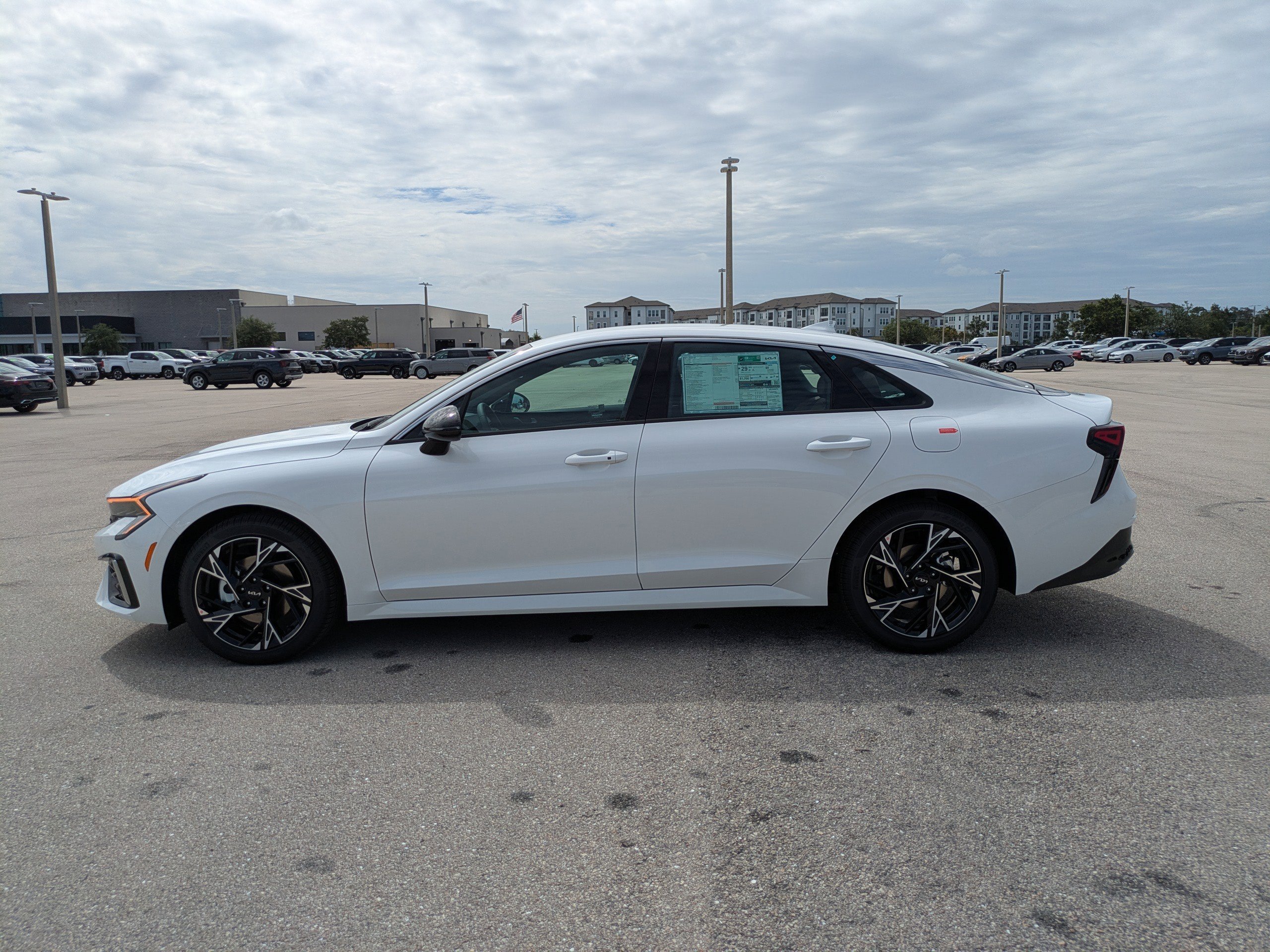 New 2026 Snow White Pearl Kia GT-Line FWD image 7