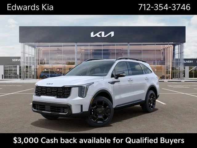 New 2026 White Kia X-Line EX image 1