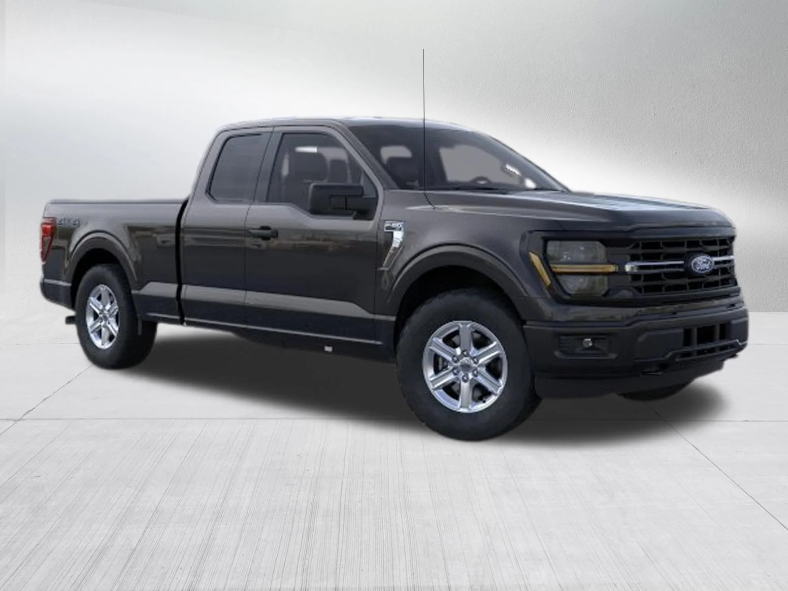 New 2026 Agate Black Metallic Ford XLT image 7