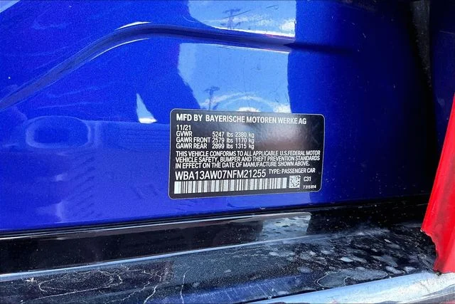 Used 2022 Blue BMW M440i xDrive image 18