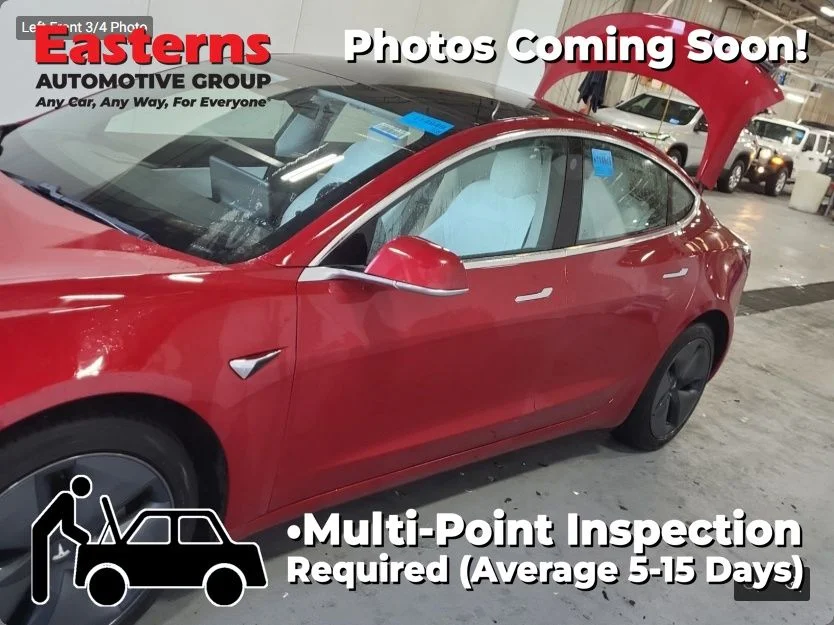 Used 2018 Red Tesla Long Range image 1