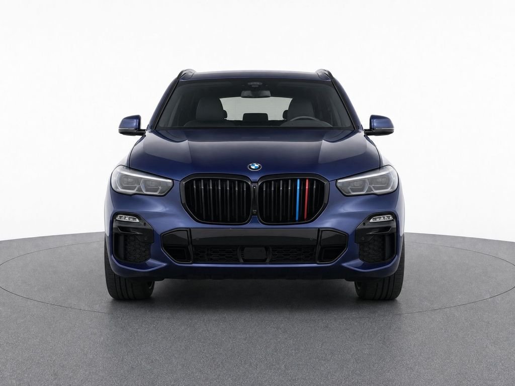Used 2021 Tanzanite Blue II Metallic BMW M50i image 8