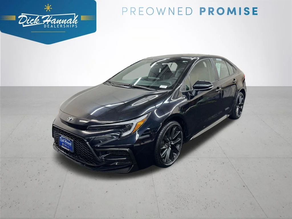 Used 2024 Black Toyota SE image 1