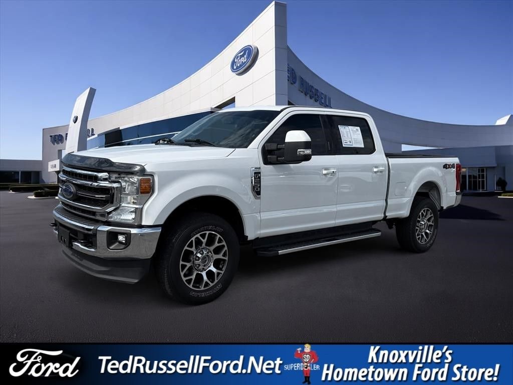 Used 2020 White Ford Lariat image 1